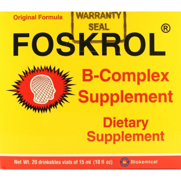 Foskrol 20 Vials Sorto Bonilla