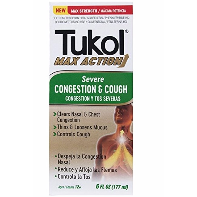 Tukol Max Action Severe Congestion & Cough Sorto Bonilla